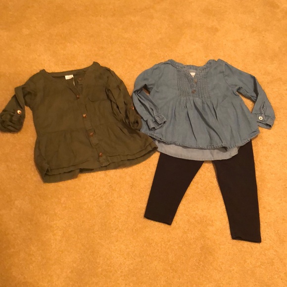 Other - Toddler girl tops & leggings